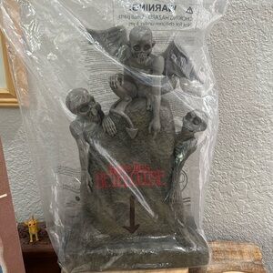 New, unopened BeetleJuice Gravestone popcorn bucket